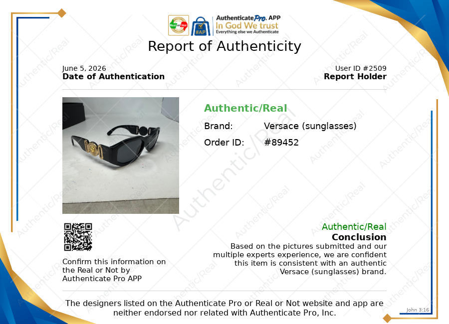 Medusa Biggie Sunglasses Luxury Designer By Versace