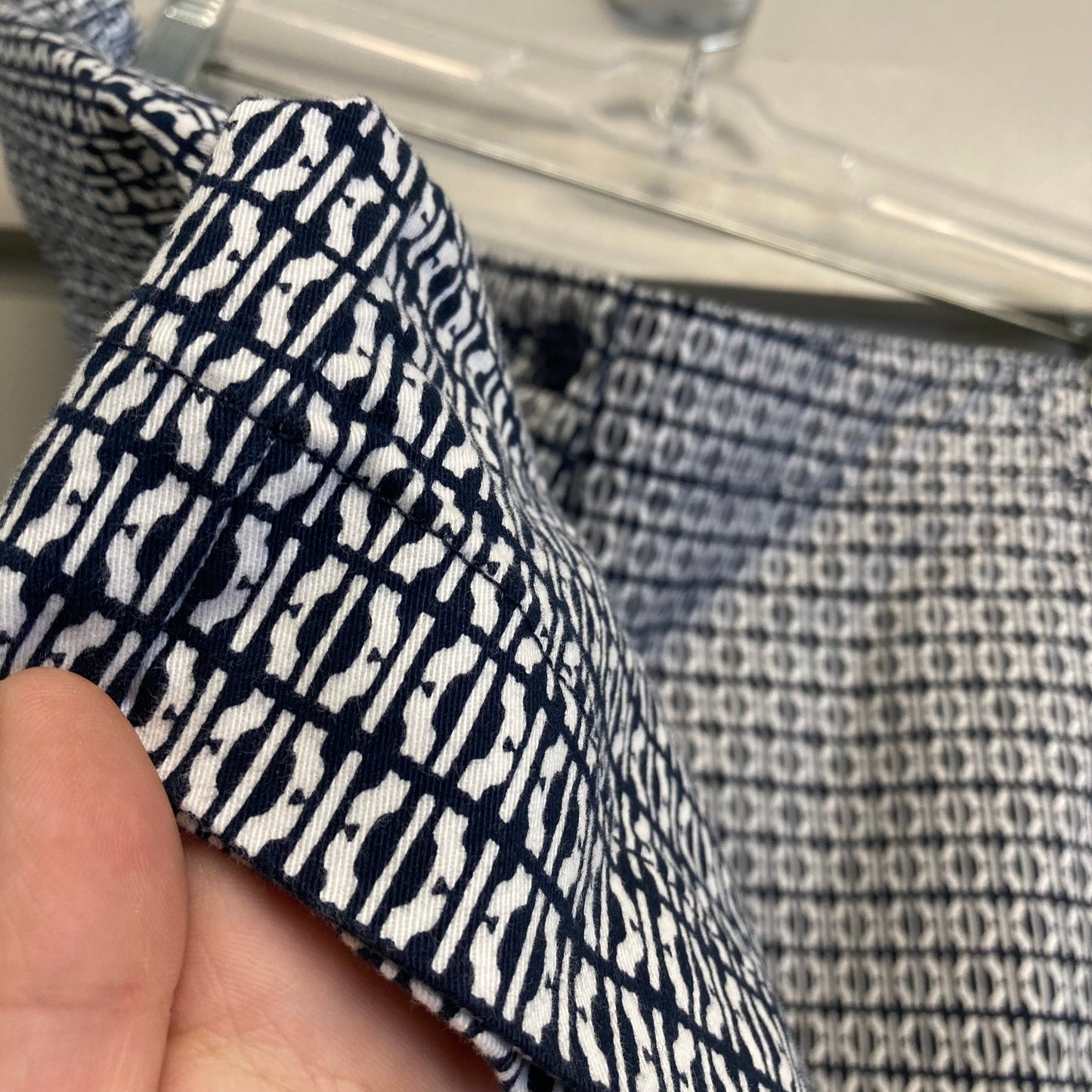 Shorts By Nautica In Blue & White, Size:8