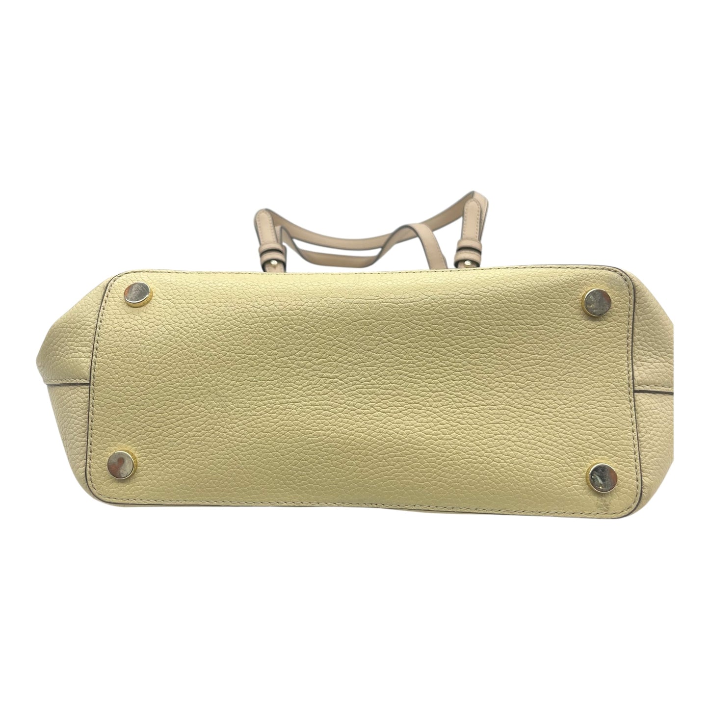 Handbag Designer By Michael Kors In Yellow, Size:Medium