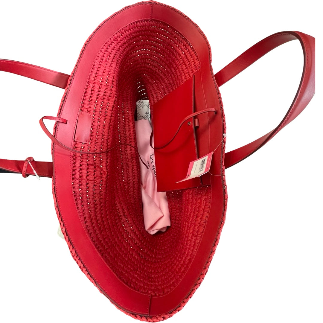 Handbag Designer By Kate Spade In Red, Size:Large