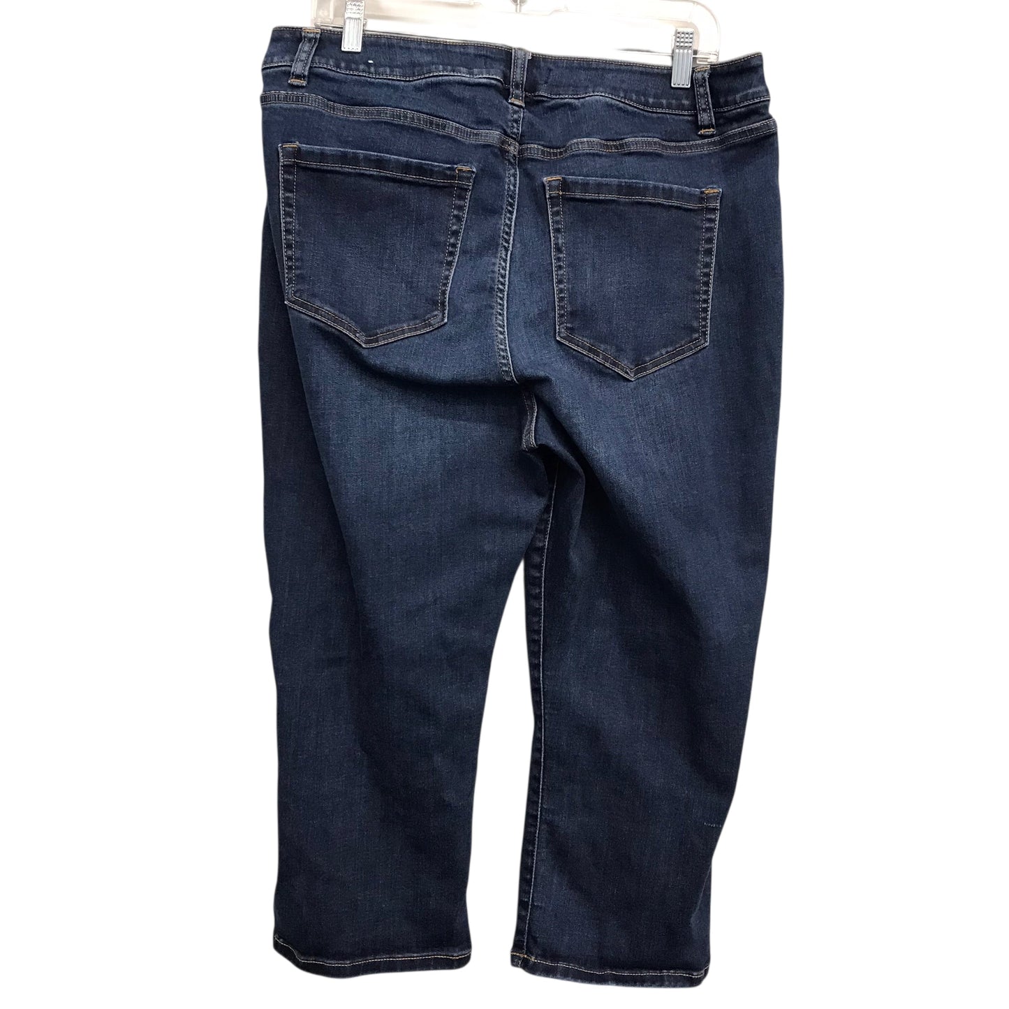 Jeans Skinny Capris By Lane Bryant In Blue Denim, Size:16