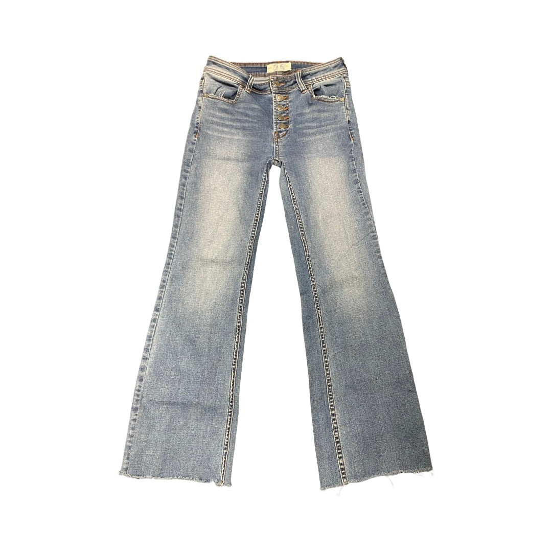Jeans Flared By We The Free In Blue Denim, Size:0