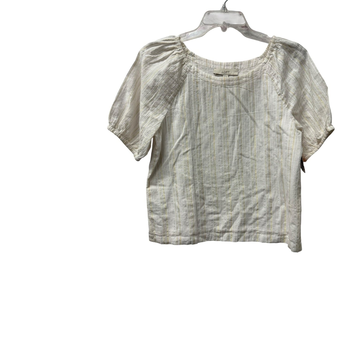 Top Ss By Loft In White, Size:Xs