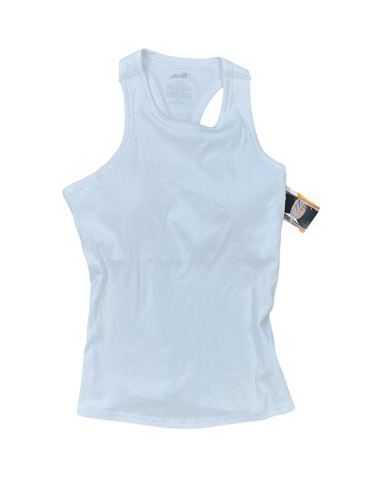 Athletic Tank Top By Avia In White, Size:L