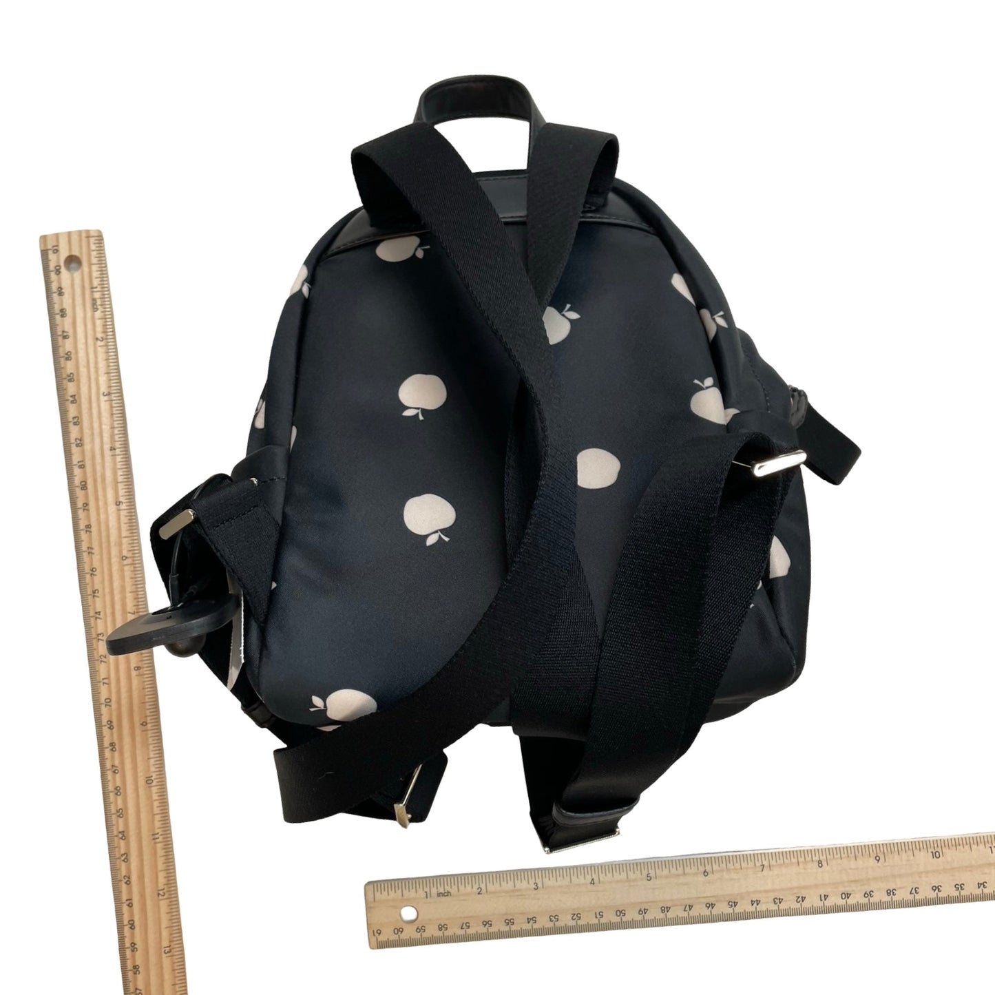 Backpack Designer By Kate Spade In Black & White, Size:Small