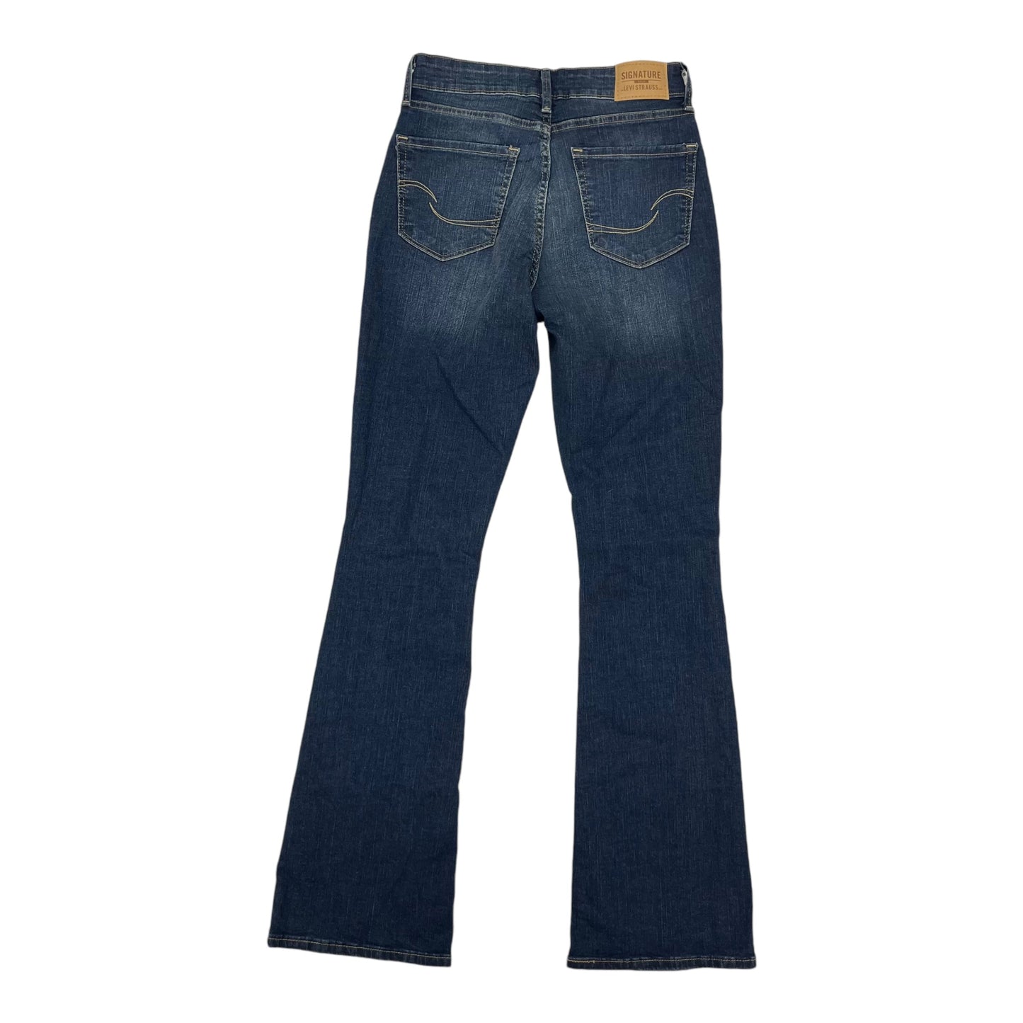 Jeans Boot Cut By Levis In Blue Denim, Size:2