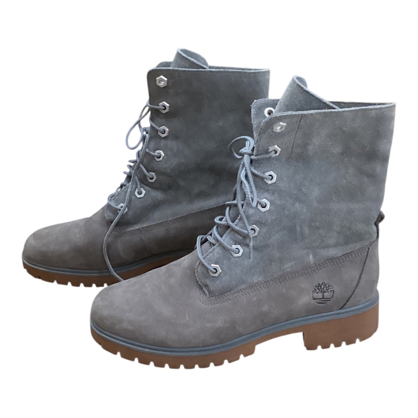 Boots Combat By Timberland In Grey, Size:8