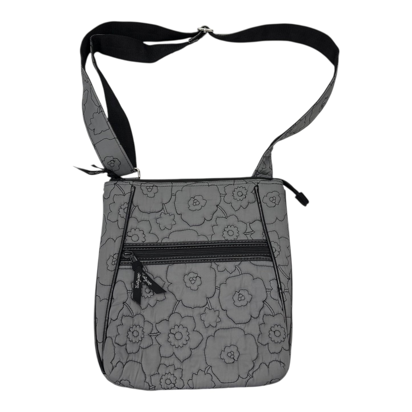 Crossbody By Thirty One In Grey, Size:Medium