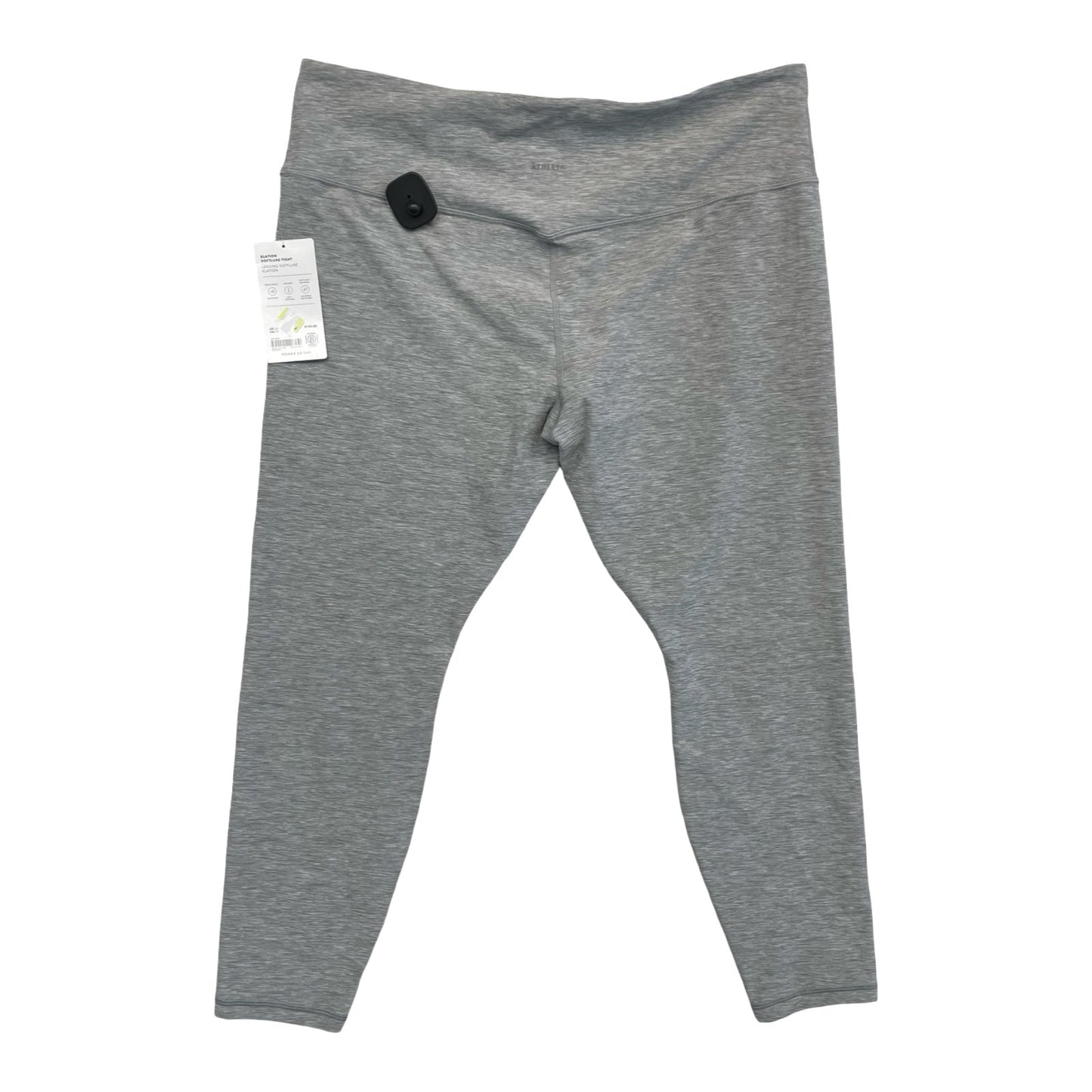 Athletic Leggings By Athleta In Grey, Size:2X