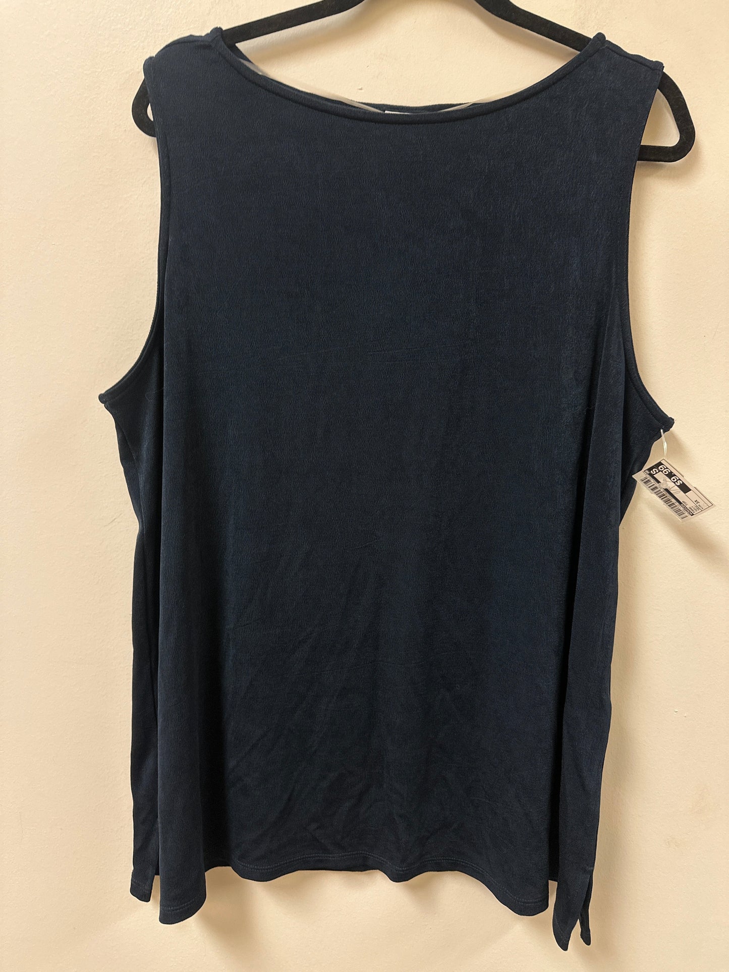 Tank Top By Chicos In Navy, Size:3X
