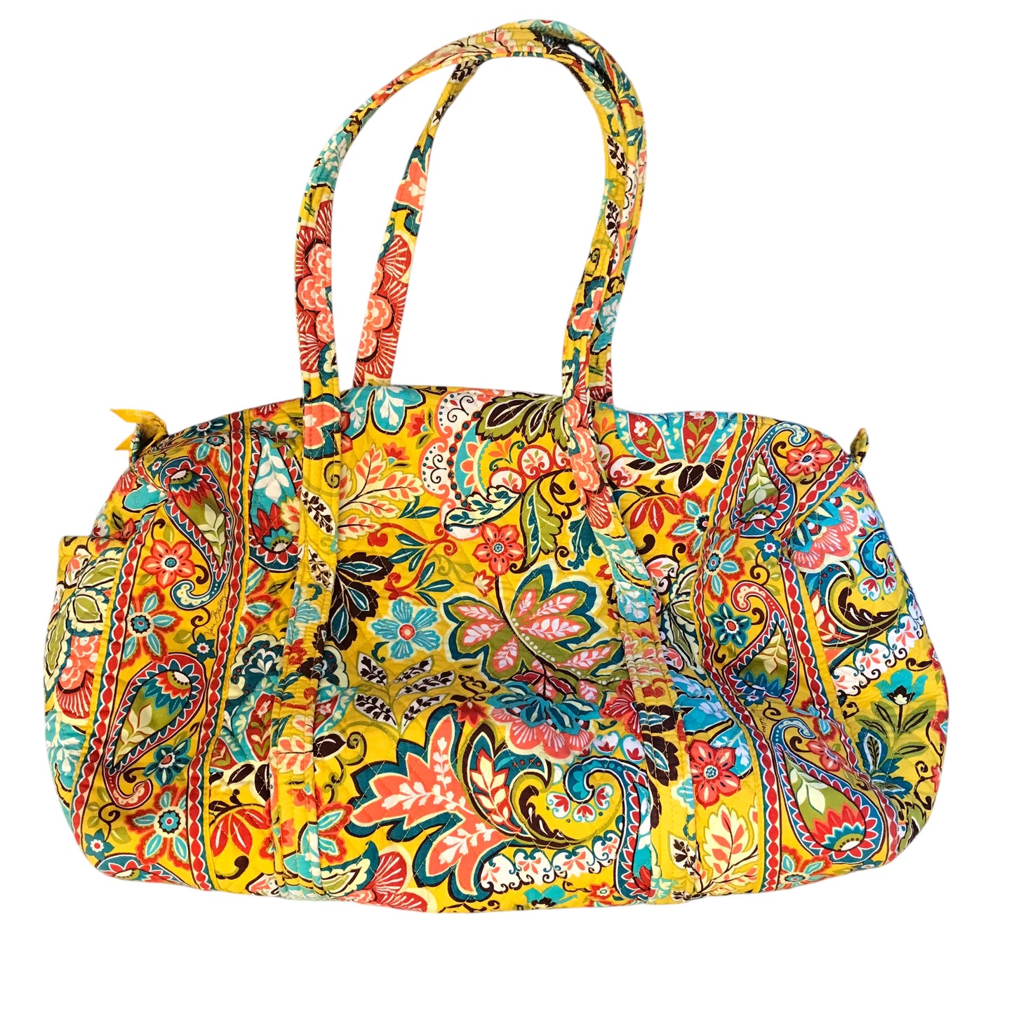 Tote By Vera Bradley In Yellow, Size:Large