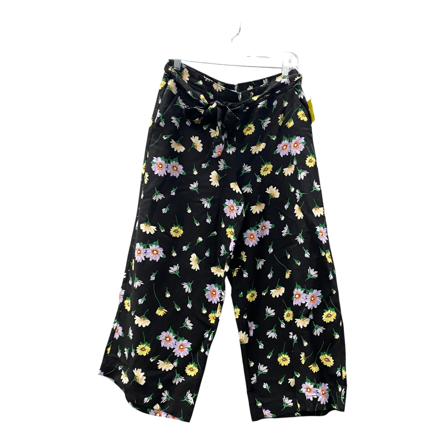 Pants Cropped By Loft In Black, Size:8p
