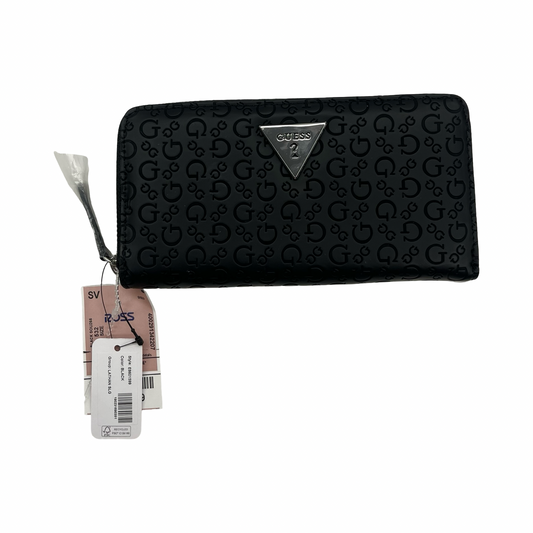 Wallet By Guess In Black, Size:Large
