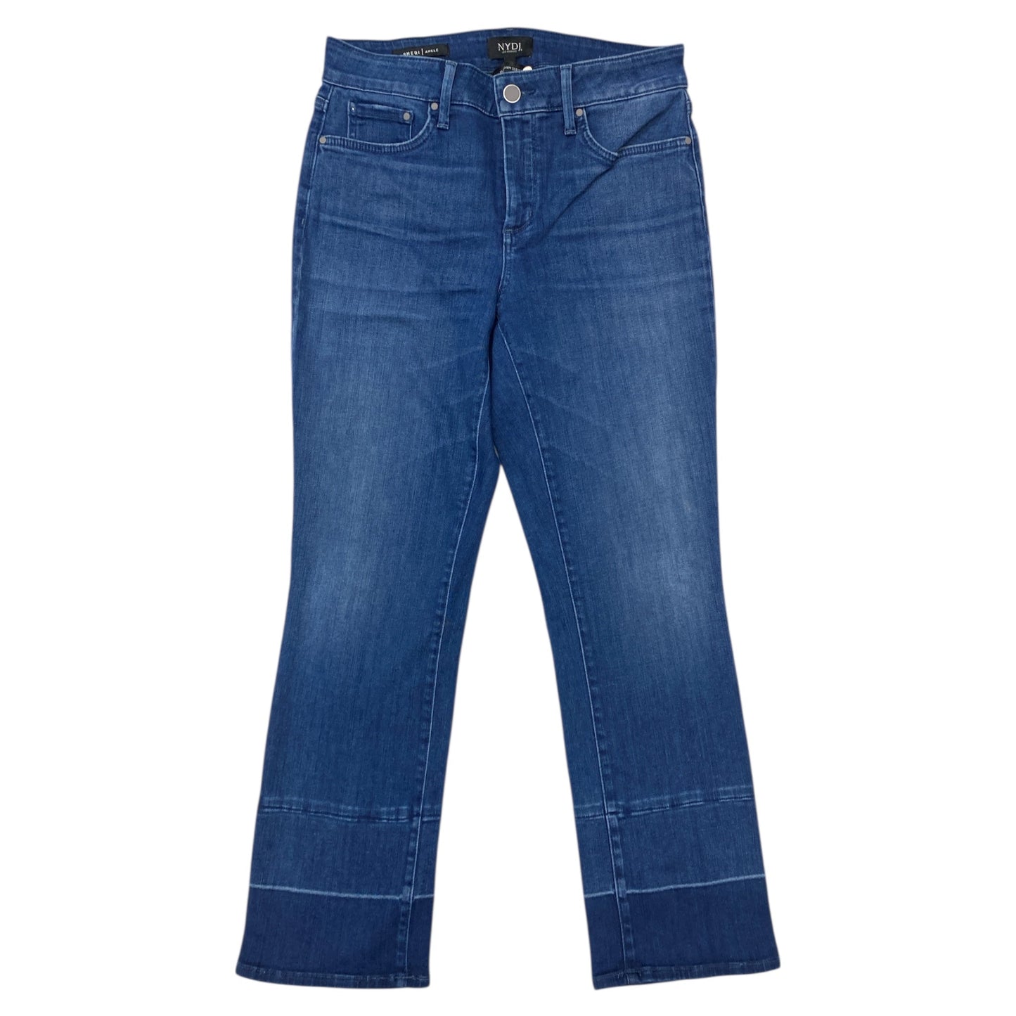 Jeans Straight By Not Your Daughters Jeans In Blue Denim, Size:8