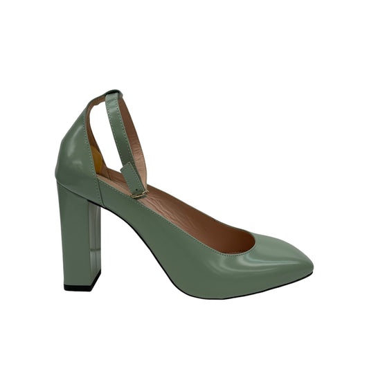 Shoes Heels Block By J. Crew In Green, Size:9