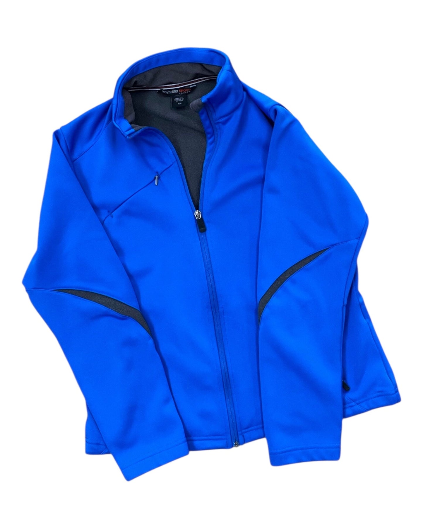 Athletic Jacket By Clothes Mentor In Blue, Size:M