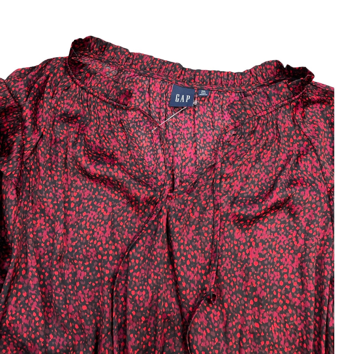 Dress Casual Midi By Gap In Multi, Size:1X