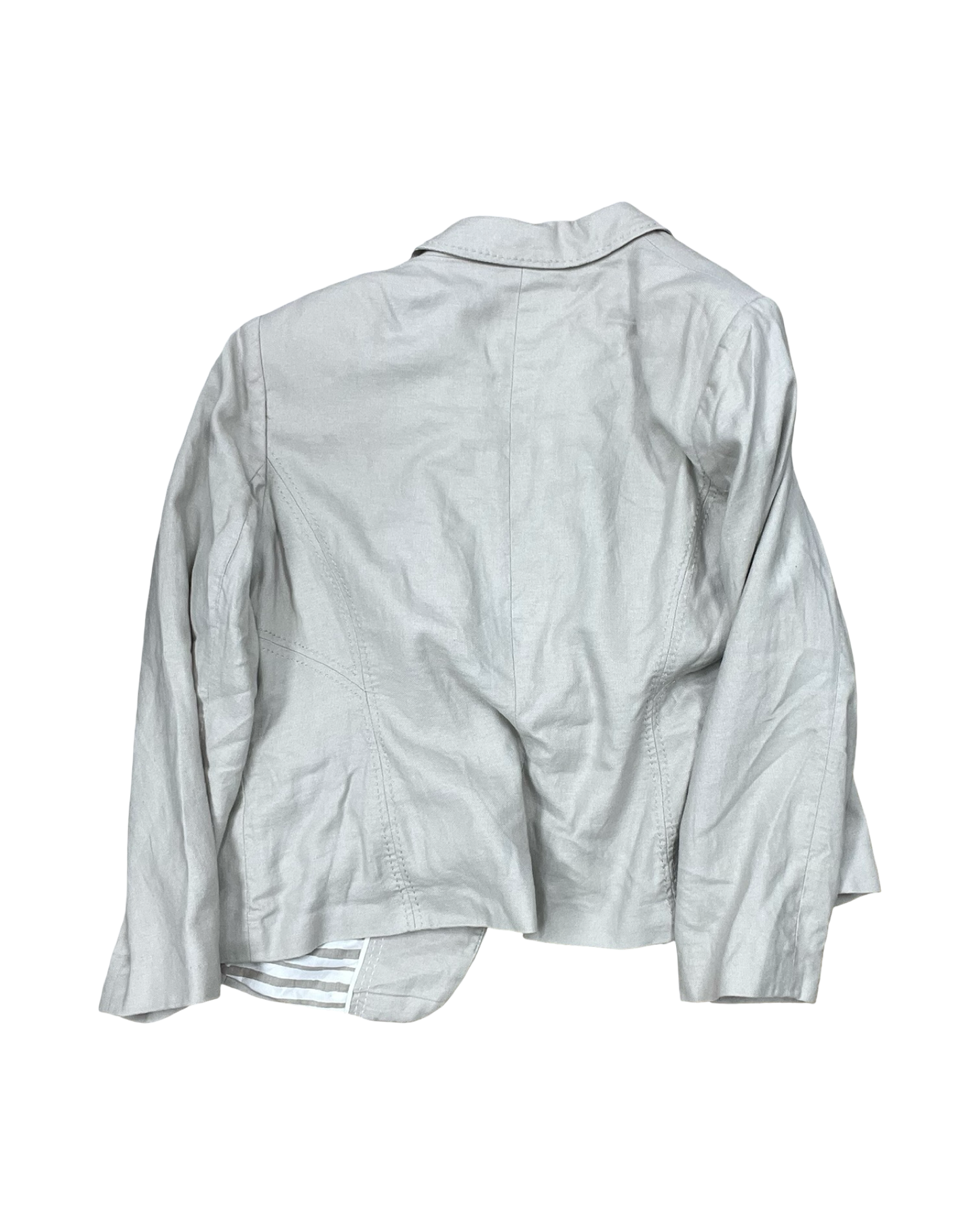 Blazer By Clothes Mentor In Cream, Size:2X