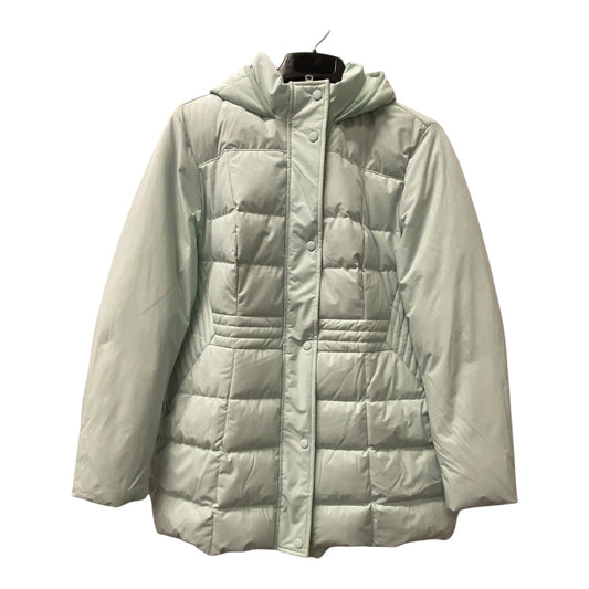 Coat Puffer & Quilted By Lands End In Green, Size:Xl