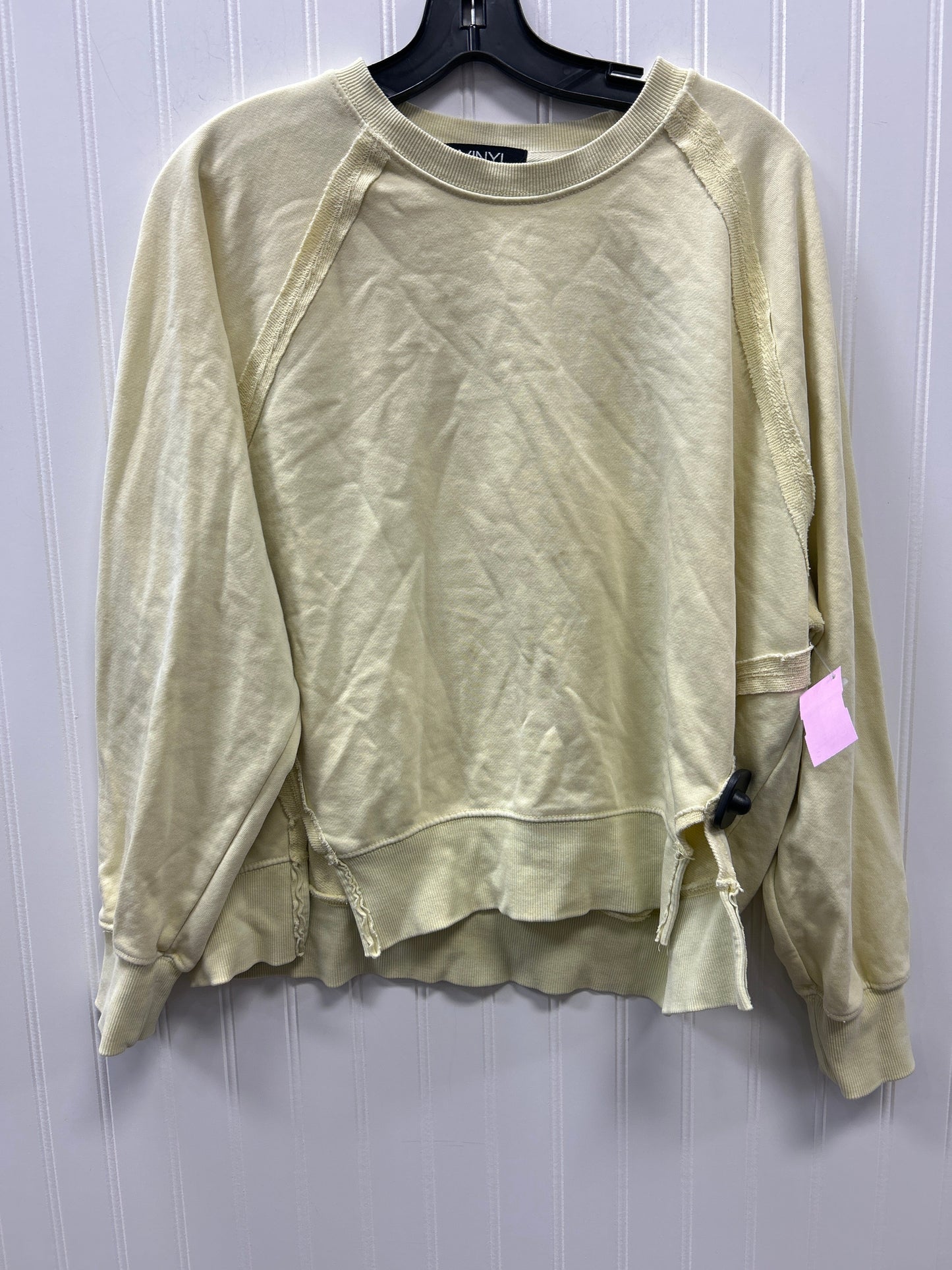 Top Ls By Cmc In Yellow, Size:M