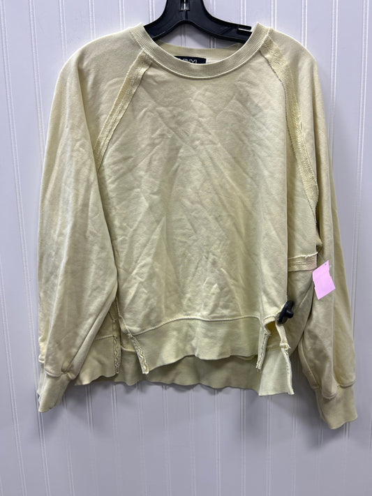Top Ls By Cmc In Yellow, Size:M