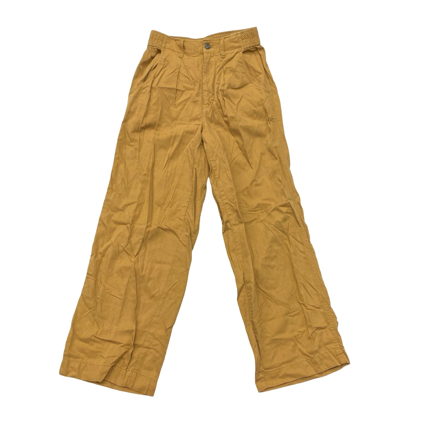 Pants Wide Leg By Madewell In Brown, Size:4