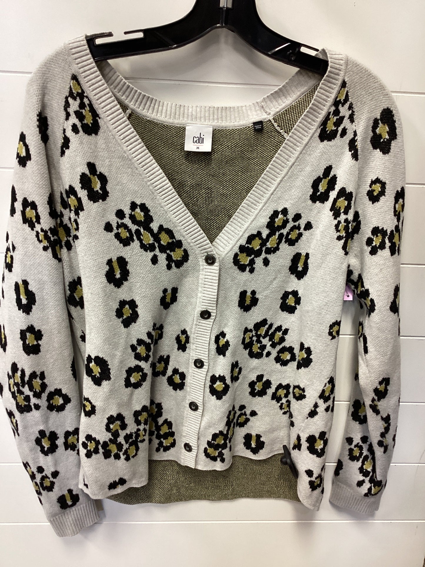 Cardigan By Cabi In White, Size:M