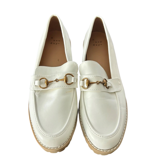 Shoes Flats By A New Day In White, Size: 8