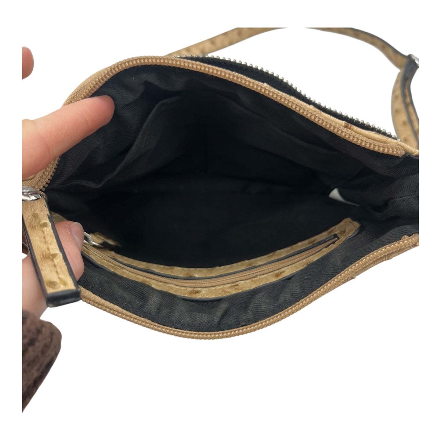 Crossbody By Clothes Mentor In Brown, Size:Medium