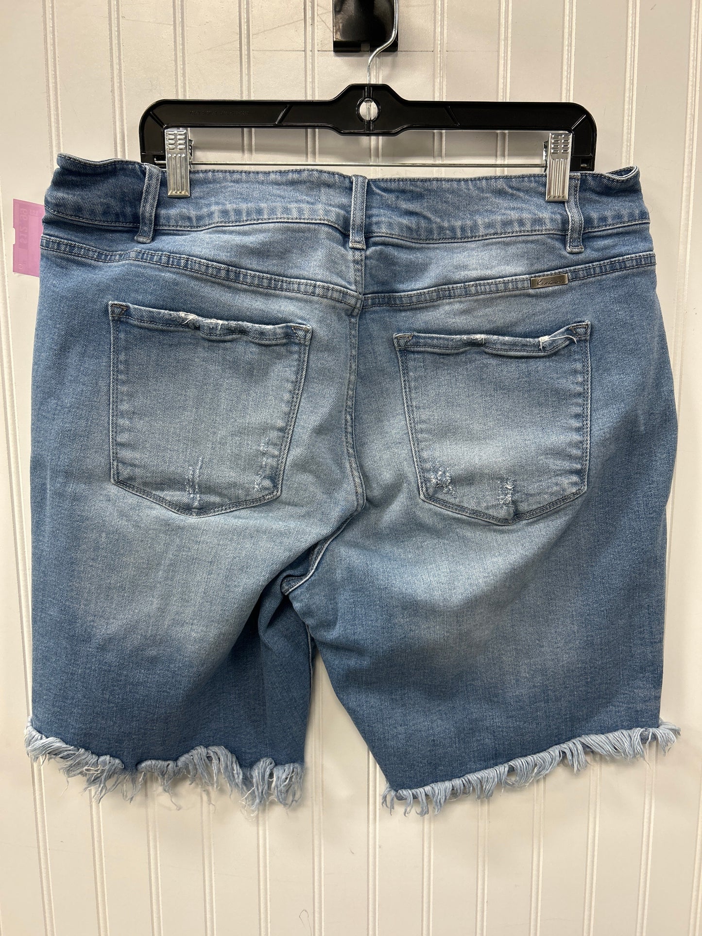 Shorts By Kancan In Blue Denim, Size:18