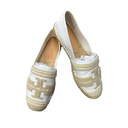 Shoes Designer By Tory Burch In Cream & White, Size: 6.5