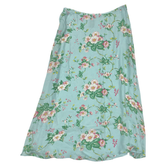Skirt Maxi By Lauren By Ralph Lauren In Floral Print, Size:14