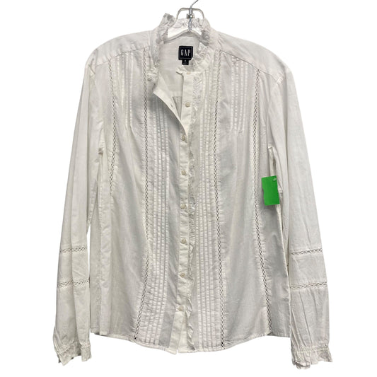 Top Ls By Gap In White, Size:S