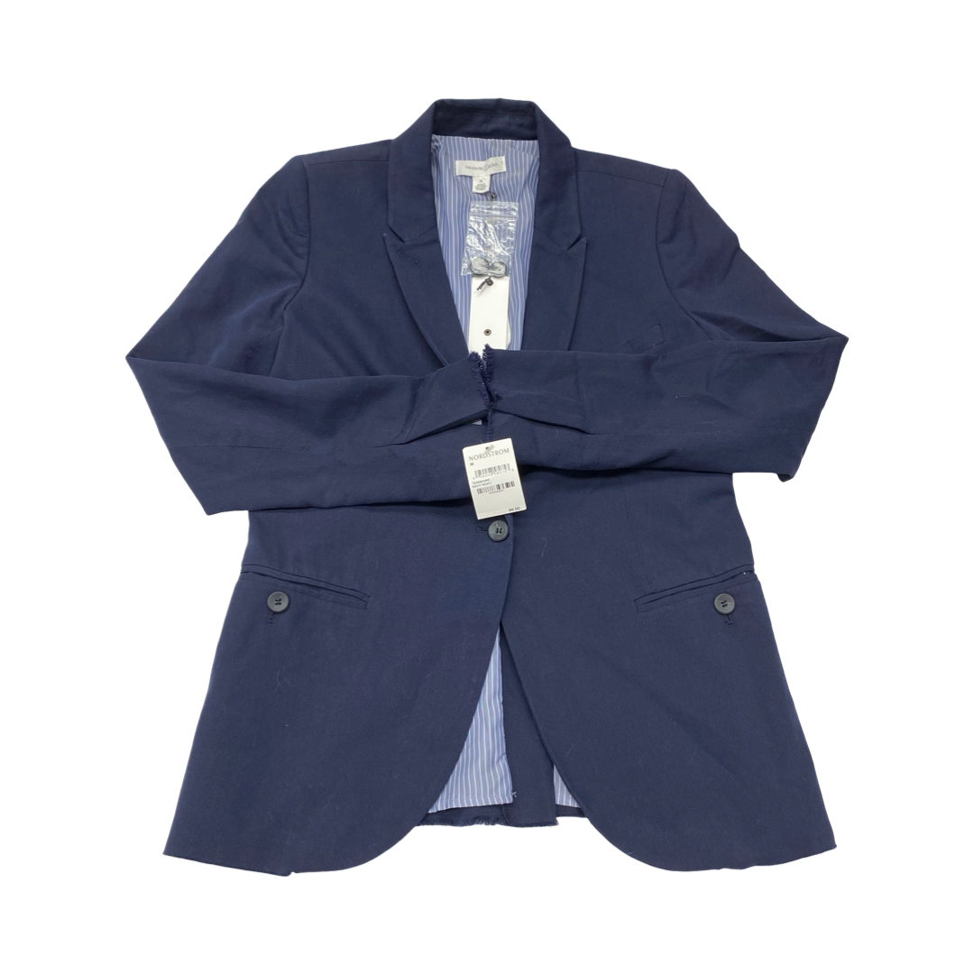 Blazer By Treasure And Bond In Navy, Size:M