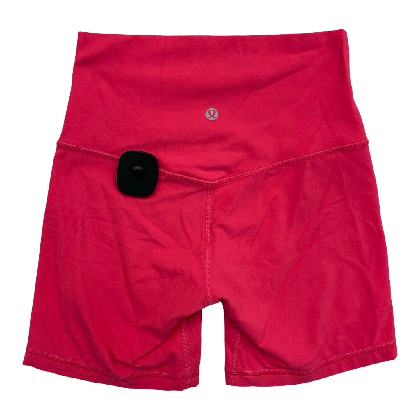 Athletic Shorts By Lululemon In Pink, Size:4