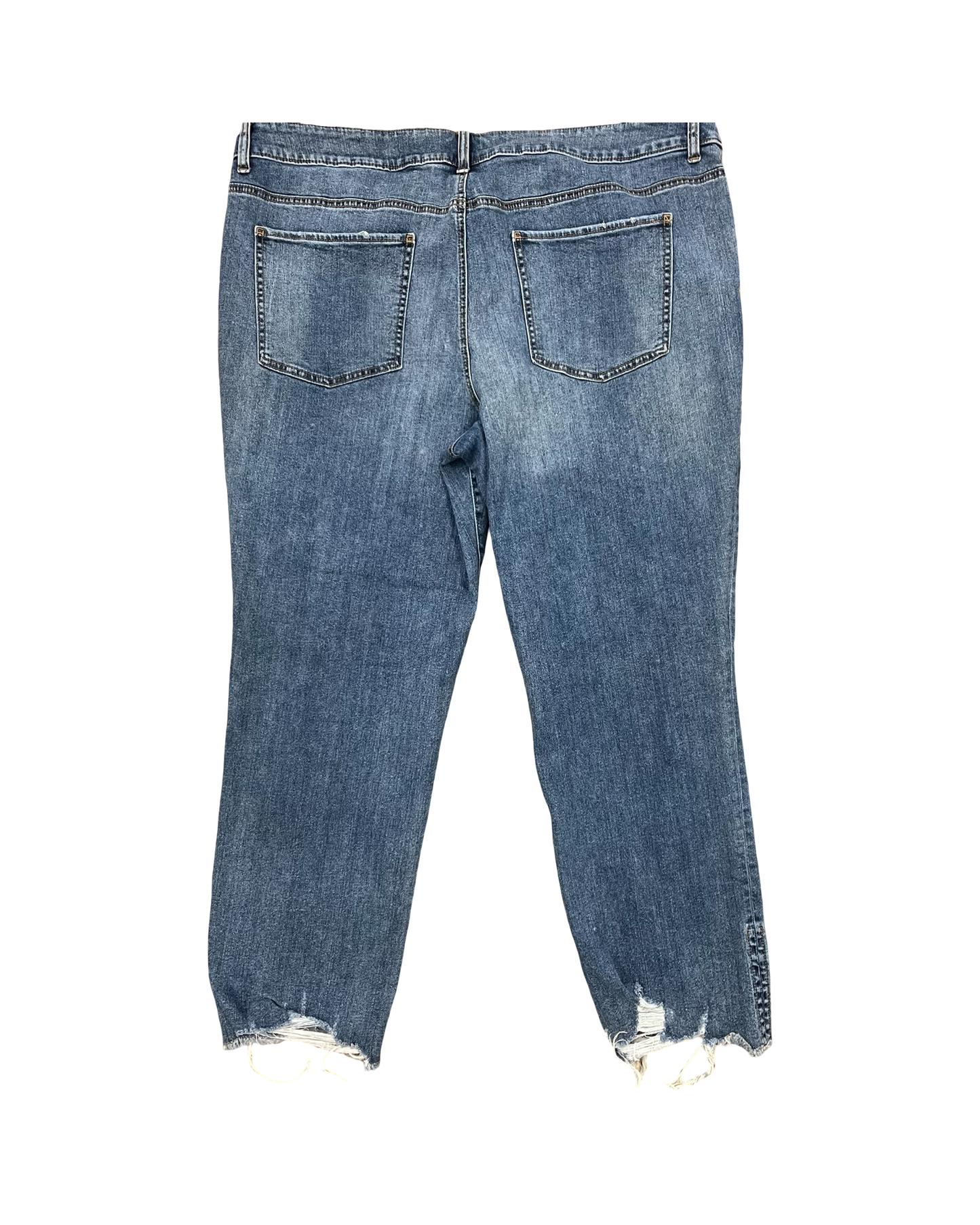 Jeans Straight By Maurices In Blue Denim, Size:22