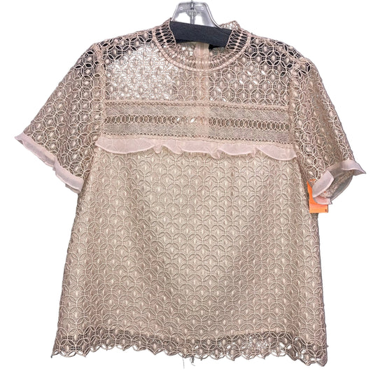 Top Ss By Zara Women In Peach, Size:L