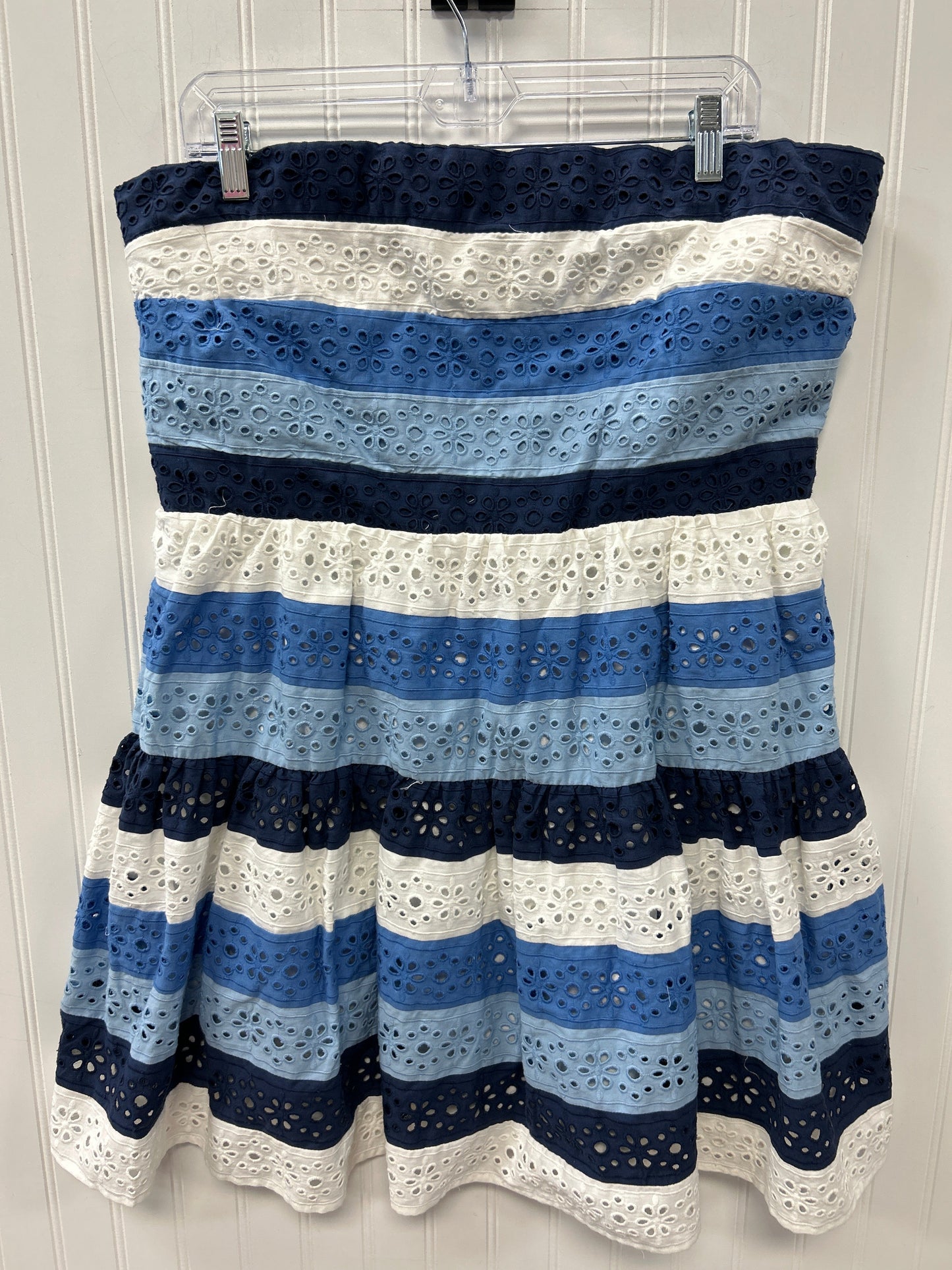 Dress Casual Midi By Maeve In Blue, Size:Xlp
