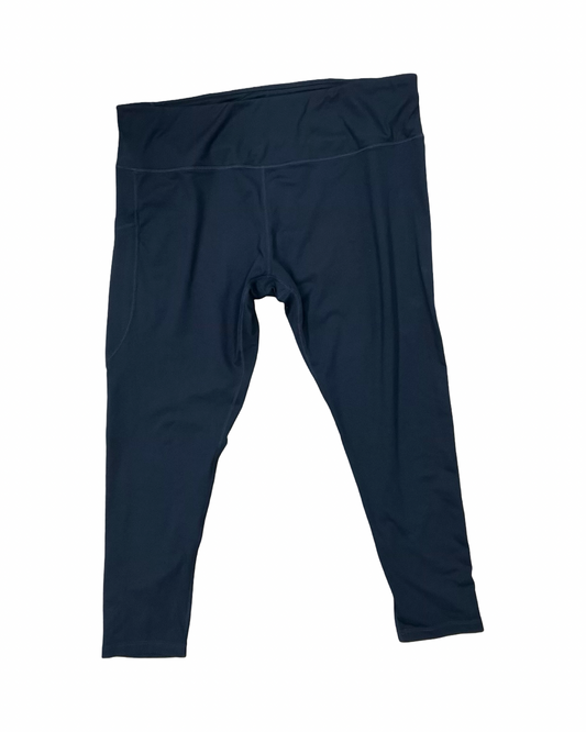 Athletic Leggings By Clothes Mentor In Black, Size:2X