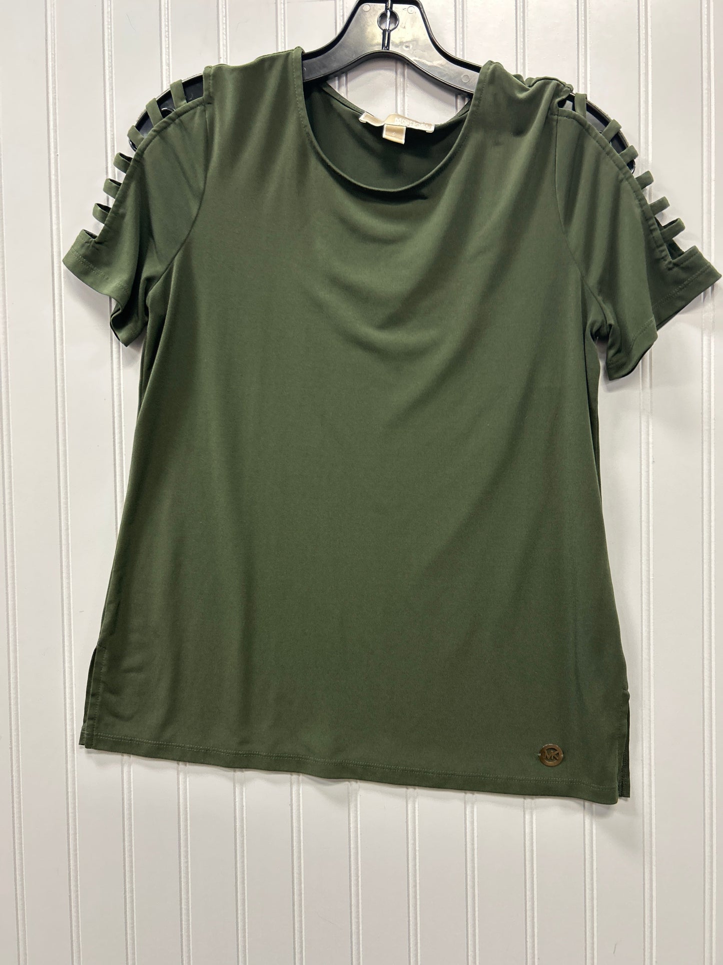 Top Ss By Michael By Michael Kors In Green, Size:S