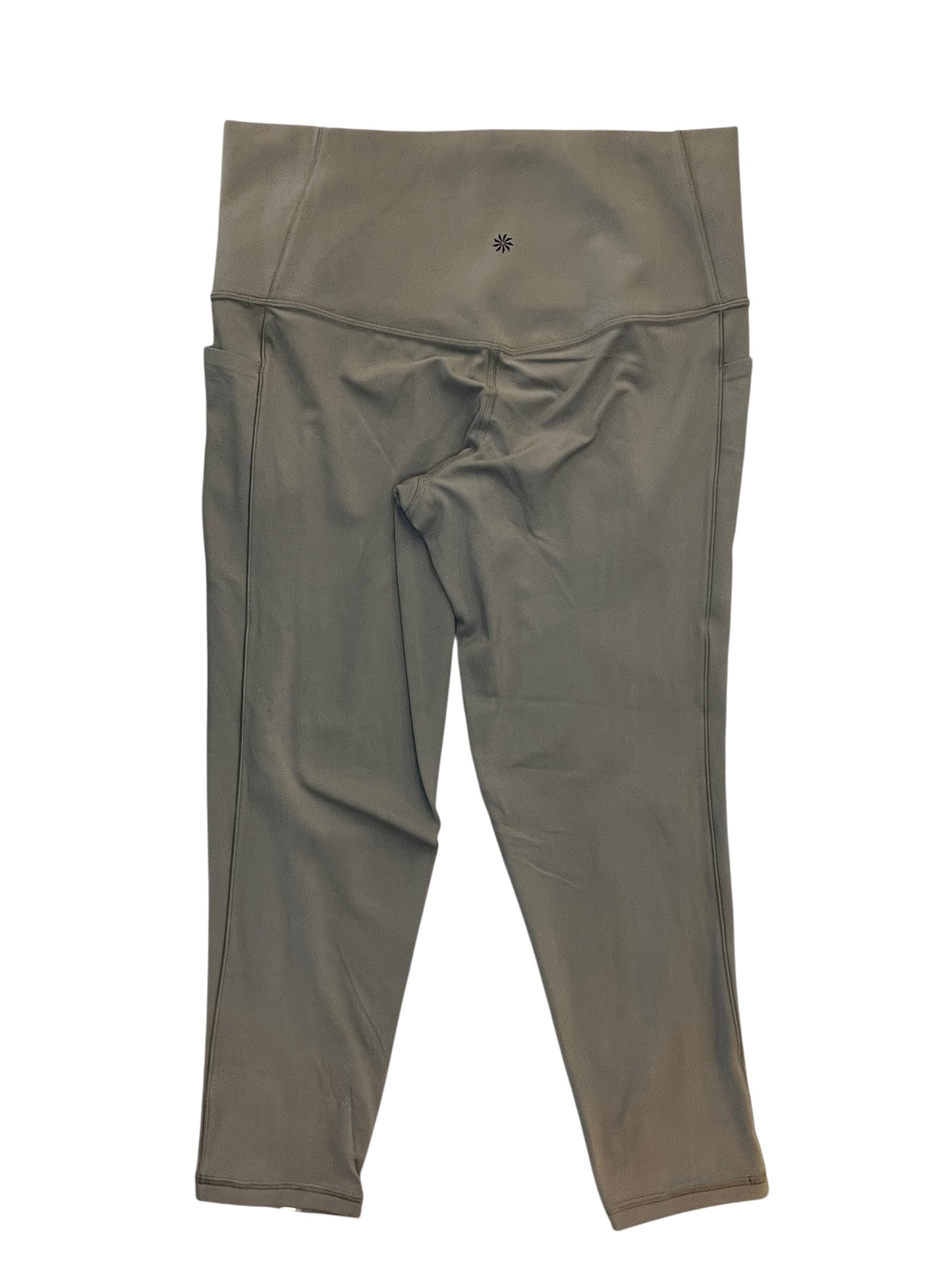 Athletic Leggings By Athleta In Grey, Size:1X