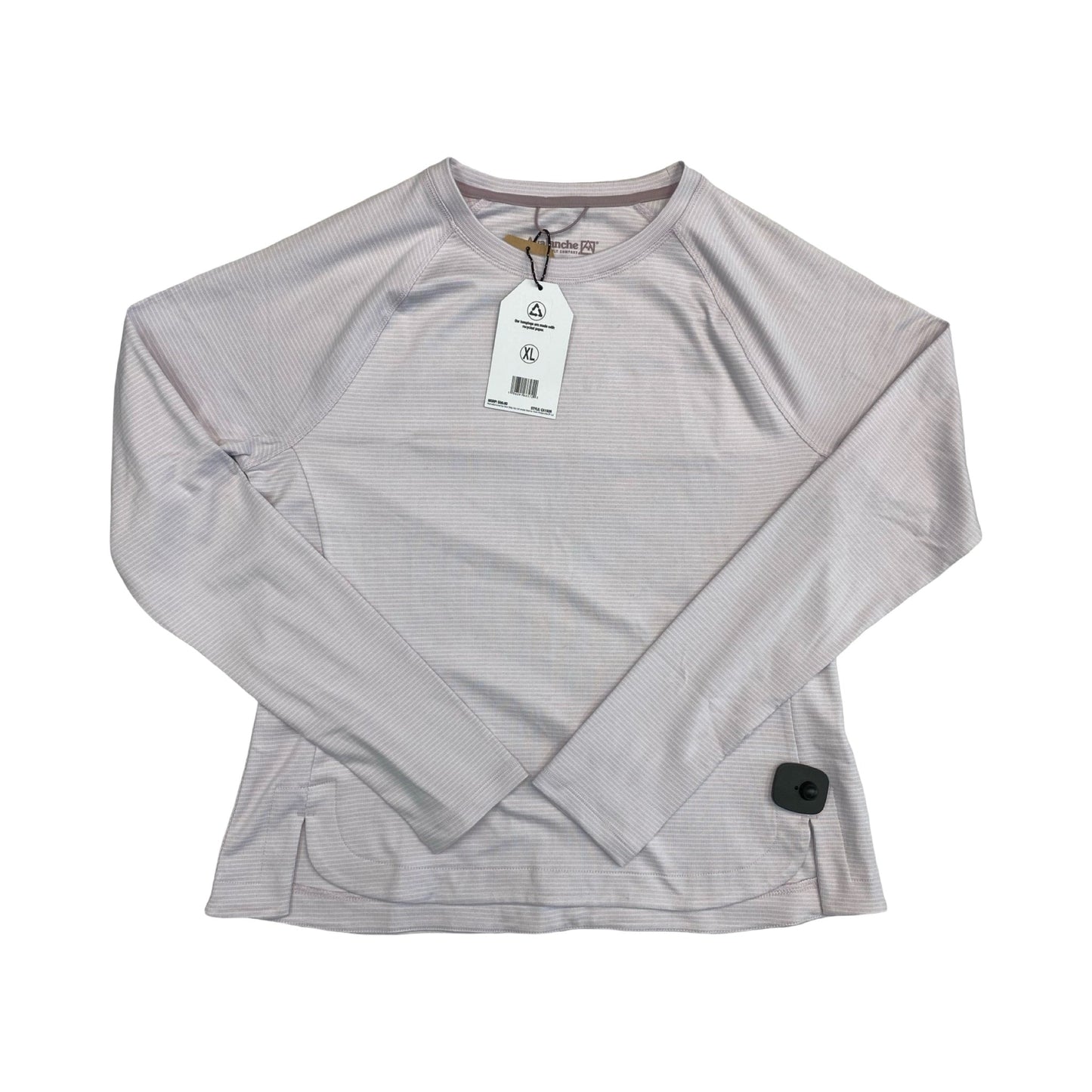 Athletic Top Ls Crewneck By Avalanche In Purple, Size:Xl