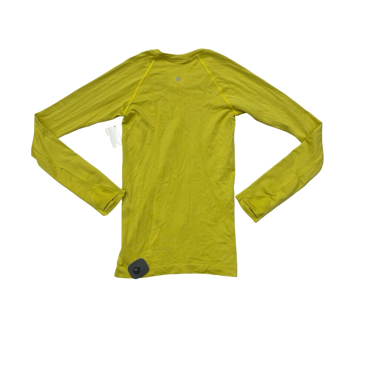 Athletic Top Ls Crewneck By Lululemon In Green, Size:2