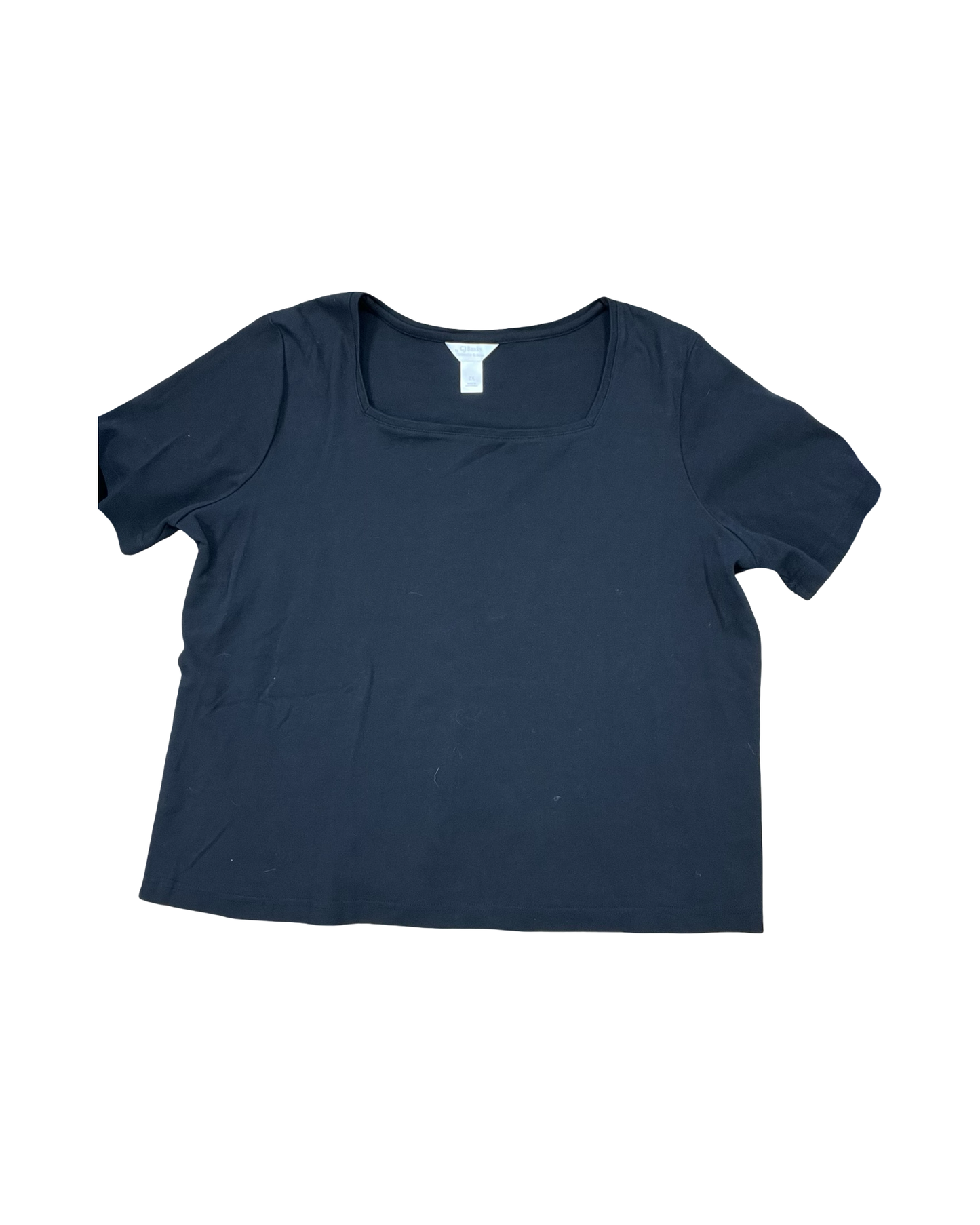 Top Ss By Cj Banks In Black, Size:2X