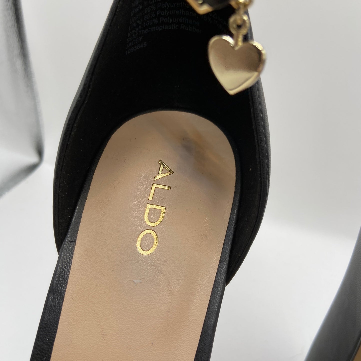 Shoes Heels Block By Aldo In Black, Size: 11