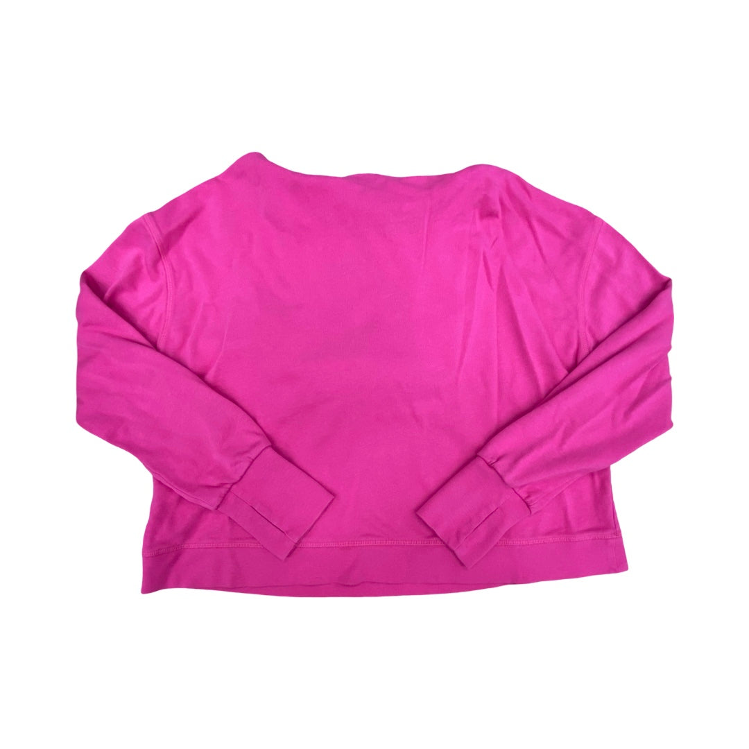 Sweatshirt Hoodie By Sweaty Betty In Pink, Size:8