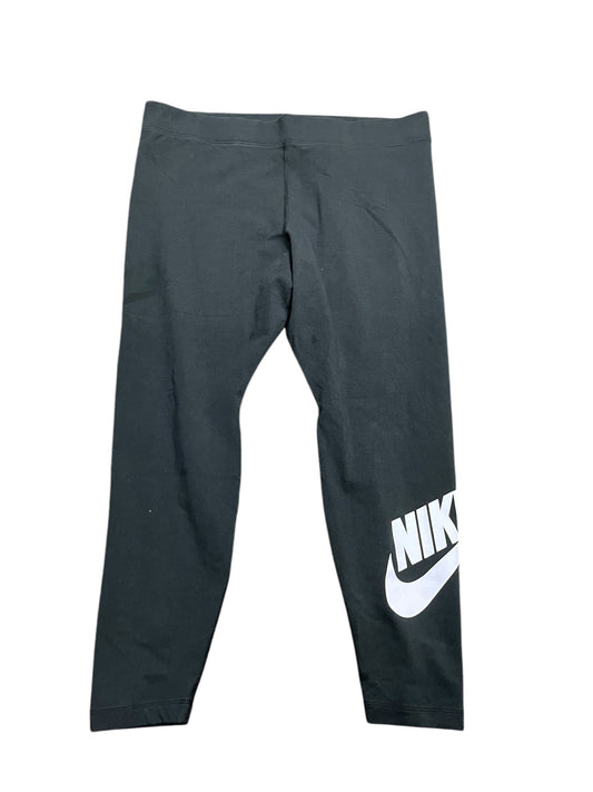 Pants Leggings By Nike Apparel In Black, Size:2X