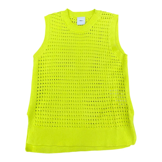 Top Sleeveless By Varley In Yellow, Size:S