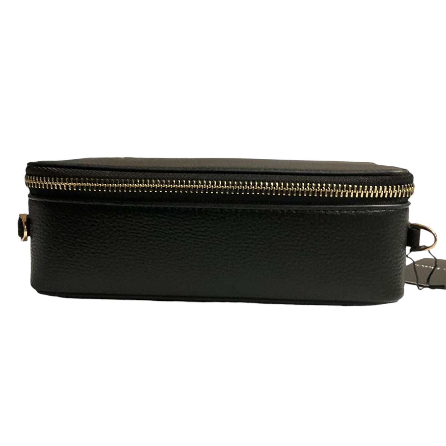 Crossbody Leather By Clothes Mentor In Black, Size:Medium