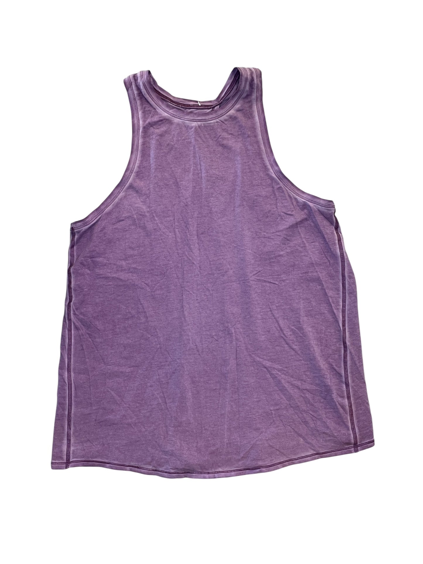 Athletic Tank Top By Lululemon In Purple, Size:M